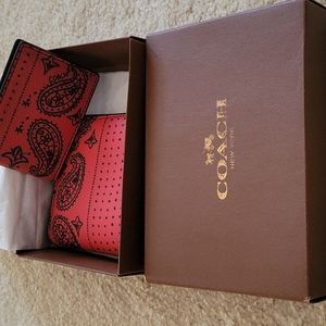 Coach Mens leather wallets